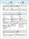 蚊が媒介する感染症 リーフレット