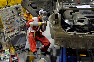 自動車板金職種