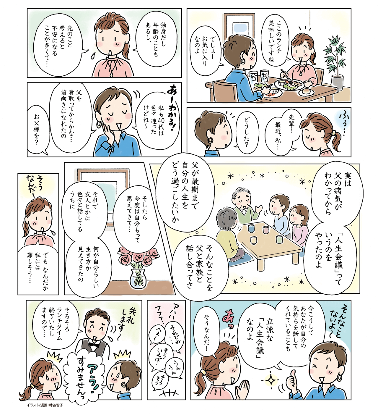 イラスト／漫画：幡谷智子