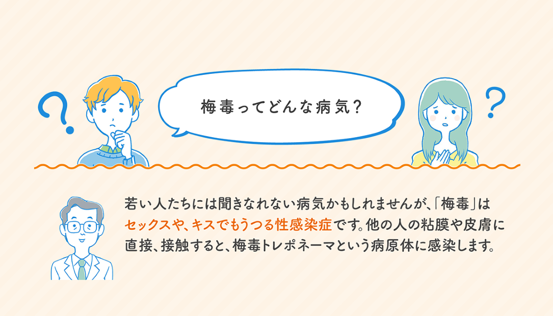 性感染症ってどんな病気？梅毒って治るの？