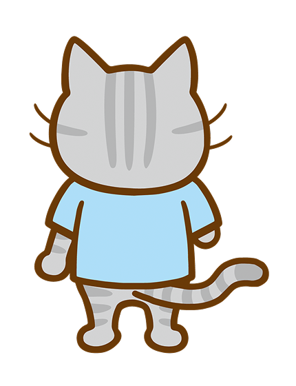ゆめきちの後ろ姿画像