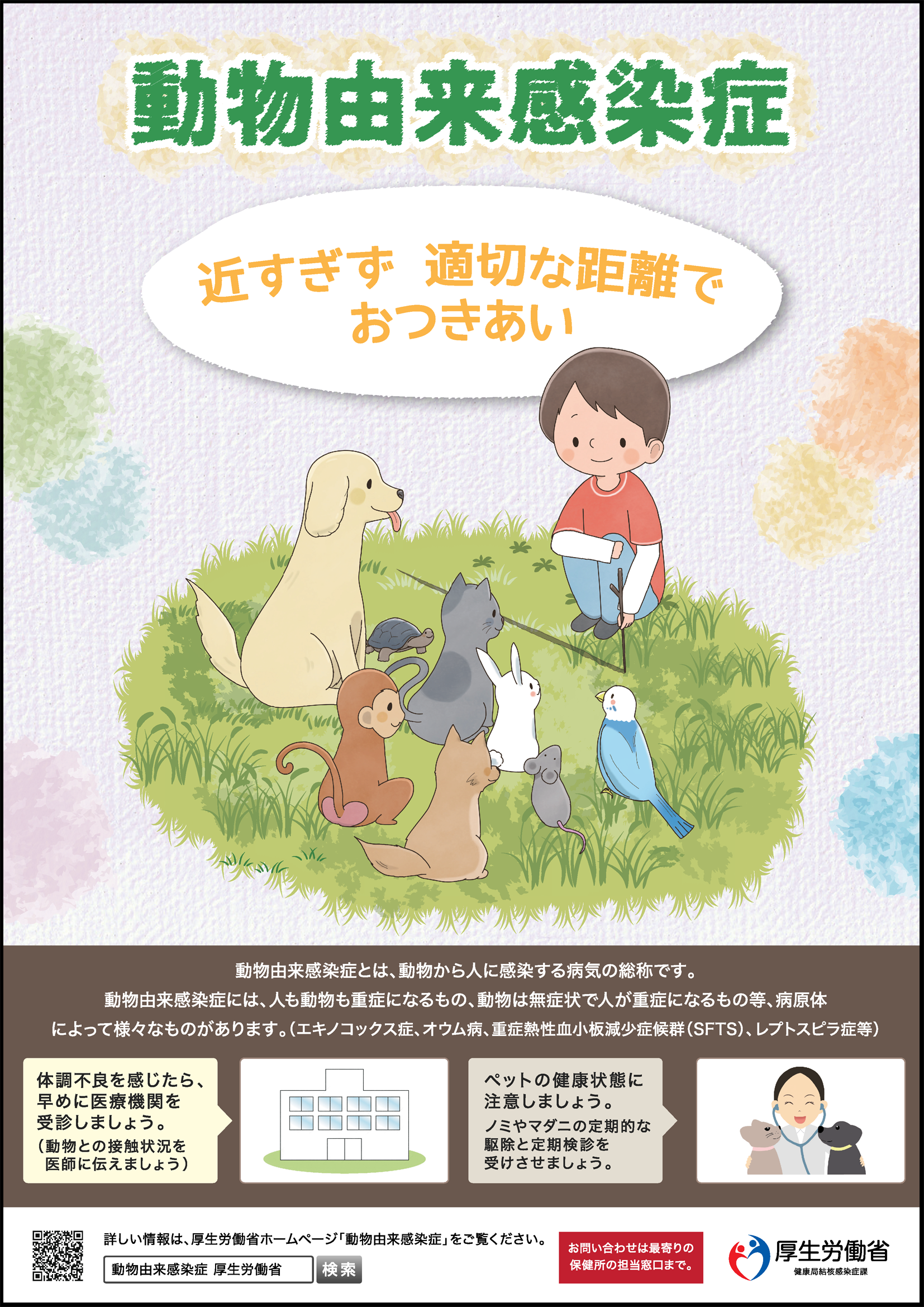 動物由来感染症ポスター2020年