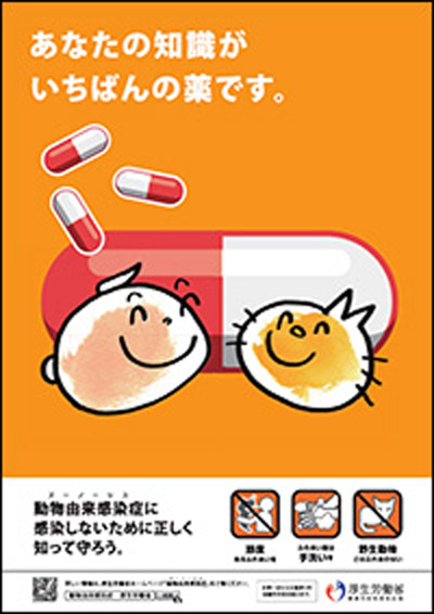 動物由来感染症ポスター2015年