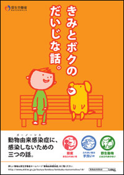 動物由来感染症ポスター2013年