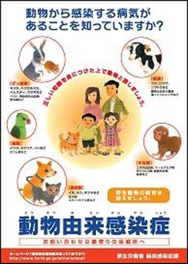 動物由来感染症ポスター2006年