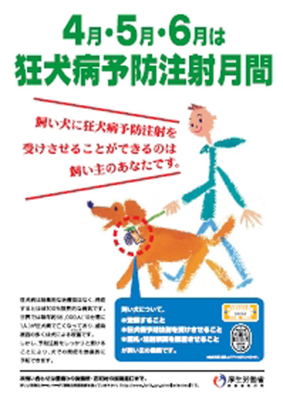 狂犬病予防ポスター2010