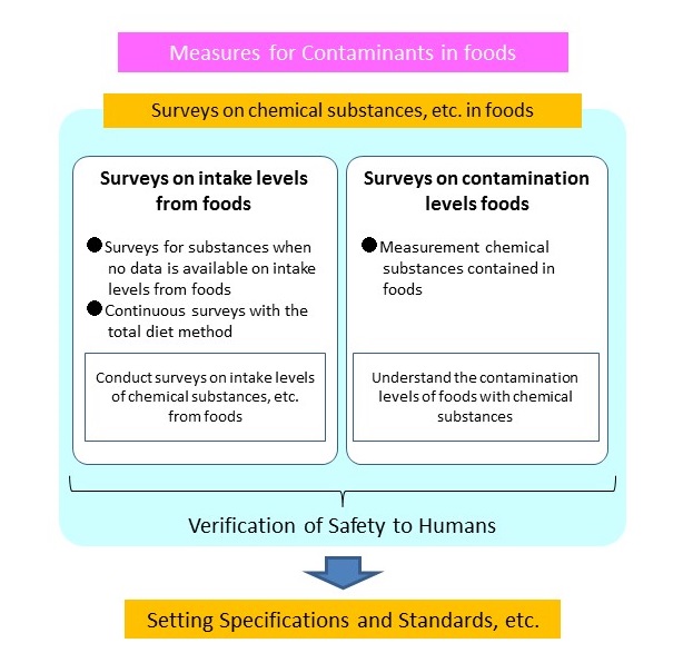 measures for contaminants in foods