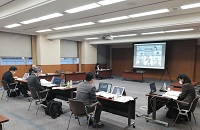 画像：　第7回年金広報検討会（オンライン開催）の様子（2020年12月17日撮影）