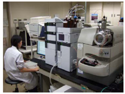 Analysis using High-performance liquid chromatograph-mass spectrometer