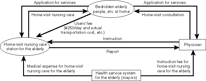 An Outline of the Home-Visit Nursing Care System for the Elderly