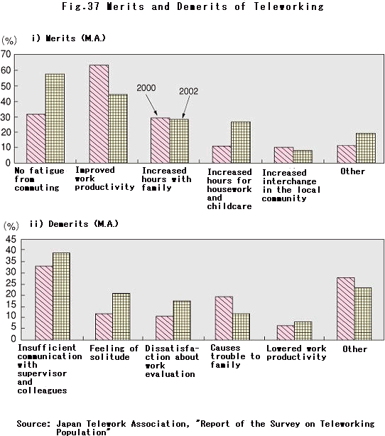 Merits and Demerits of Teleworking
