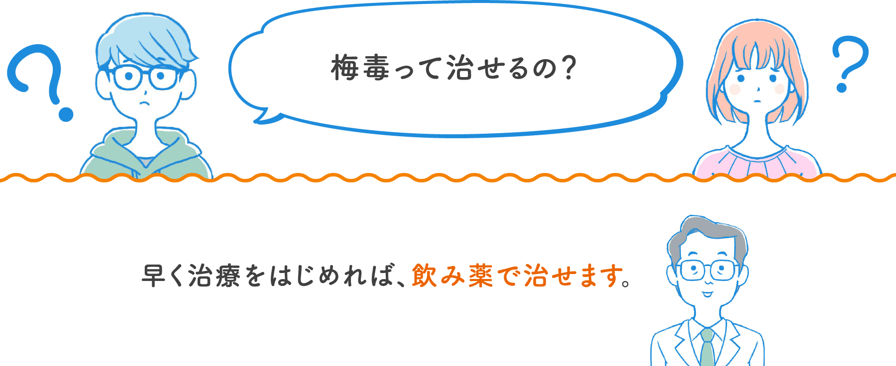 梅毒って治せるの?