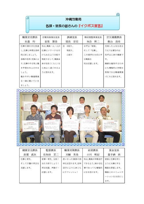 沖縄労働局宣言写真