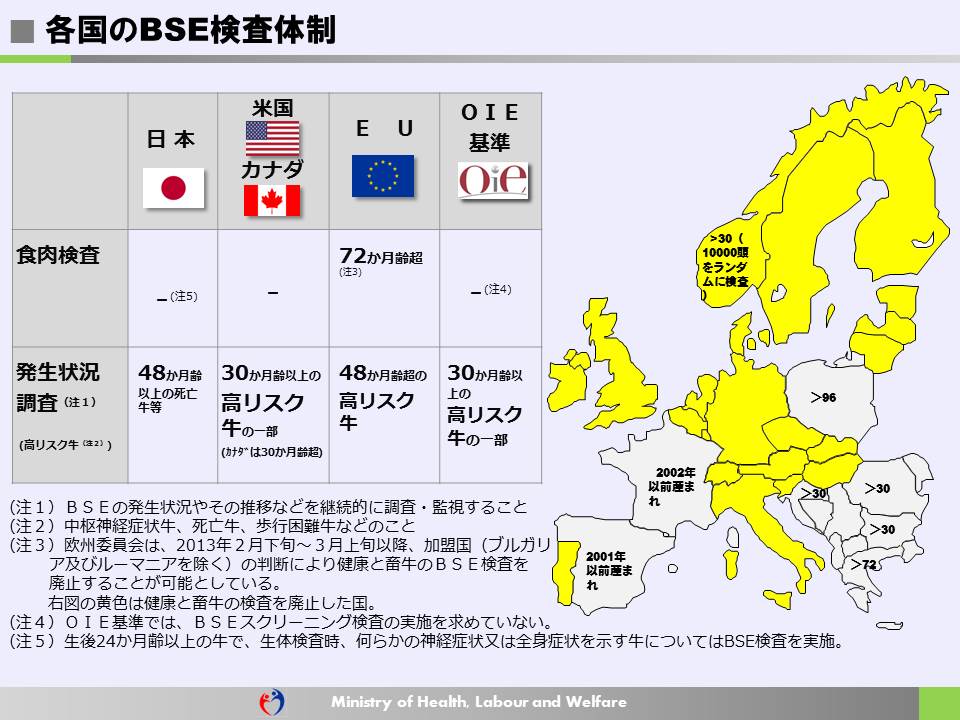 牛海綿状脳症（BSE)等に関するＱ＆Ａ