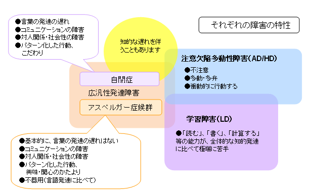 厚生労働省 政策レポート 発達障害の理解のために