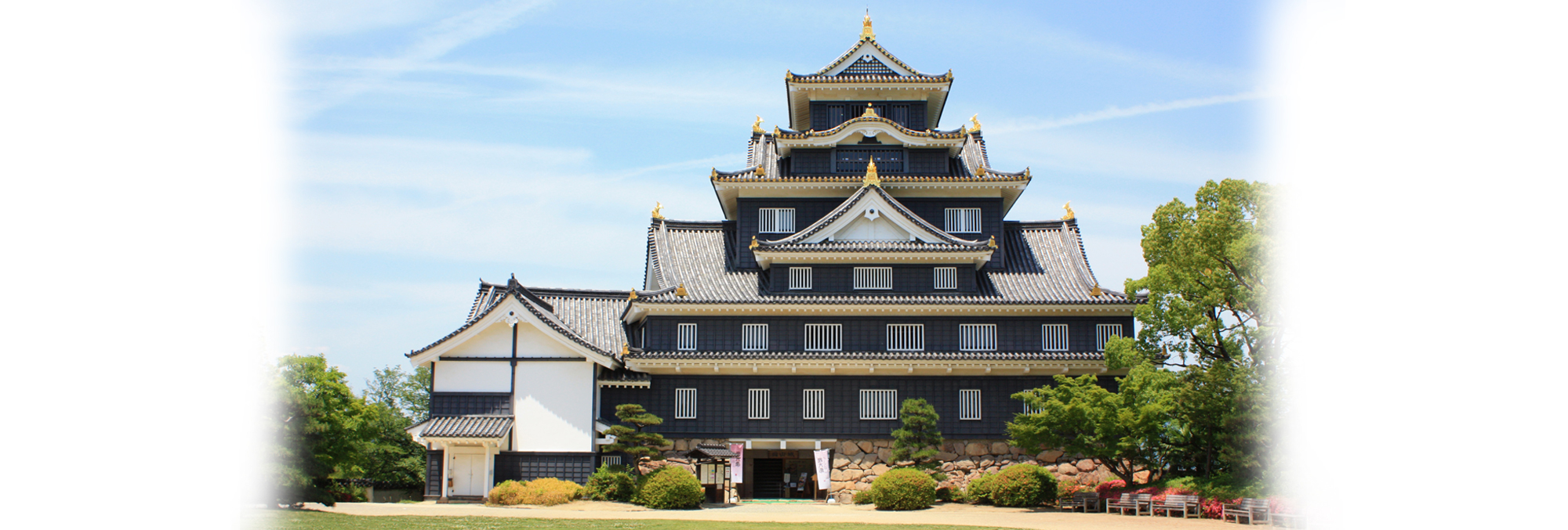 岡山城烏城灯源郷