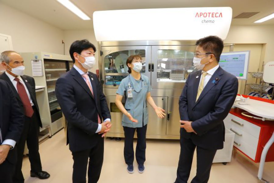 Visit of Kurashiki Central Hospital