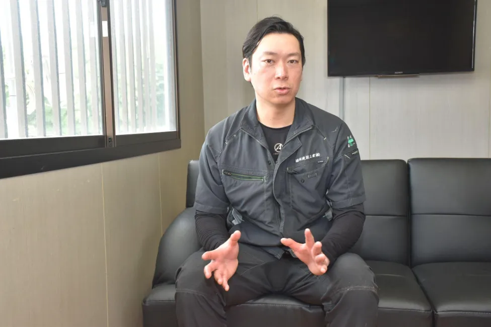 ICT担当の齊藤大輔さん