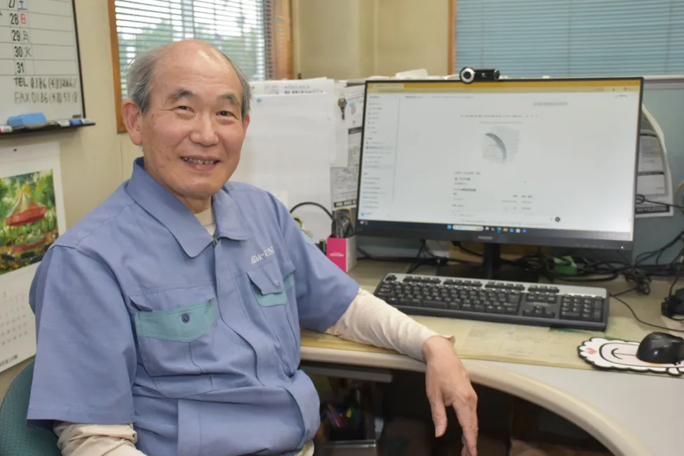 元エンジニアで自らシステムを開発した石田義光社長