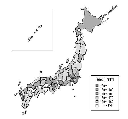 �����N���V��N���s���{���ʕ��ϔN�����z�i����12�N�x���j�̐}