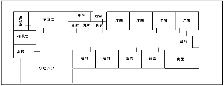 宅老所「きなっせ」（熊本県熊本市）の図