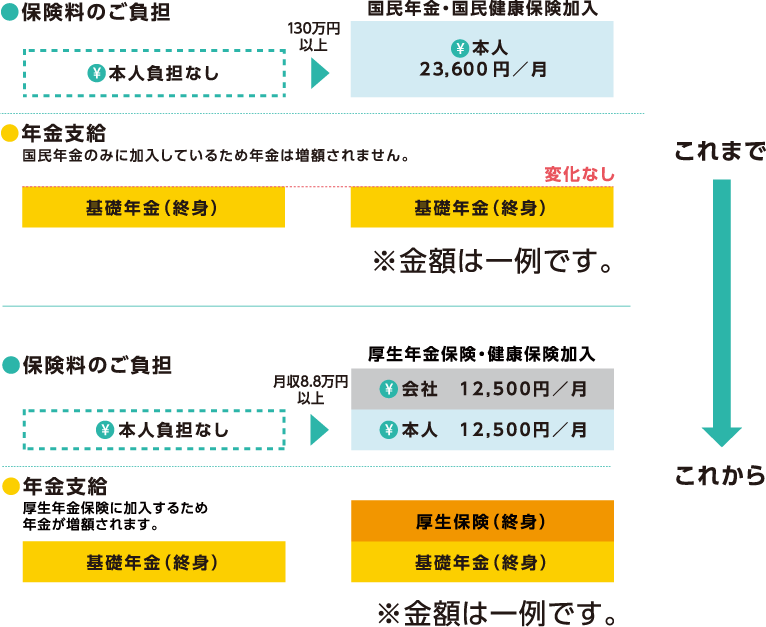 保険料のお支払いに関しての図です