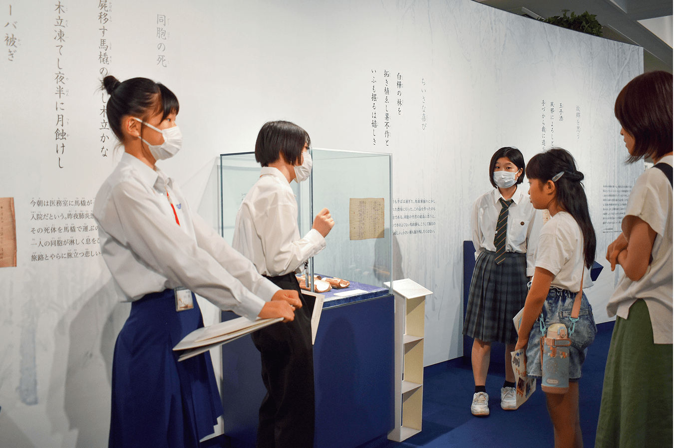 中学生から大学生まで40人を超える学生語り部の活動風景01