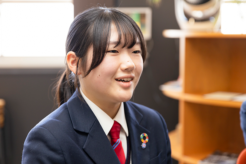 おかやま山陽高等学校　吉村瑠美さん