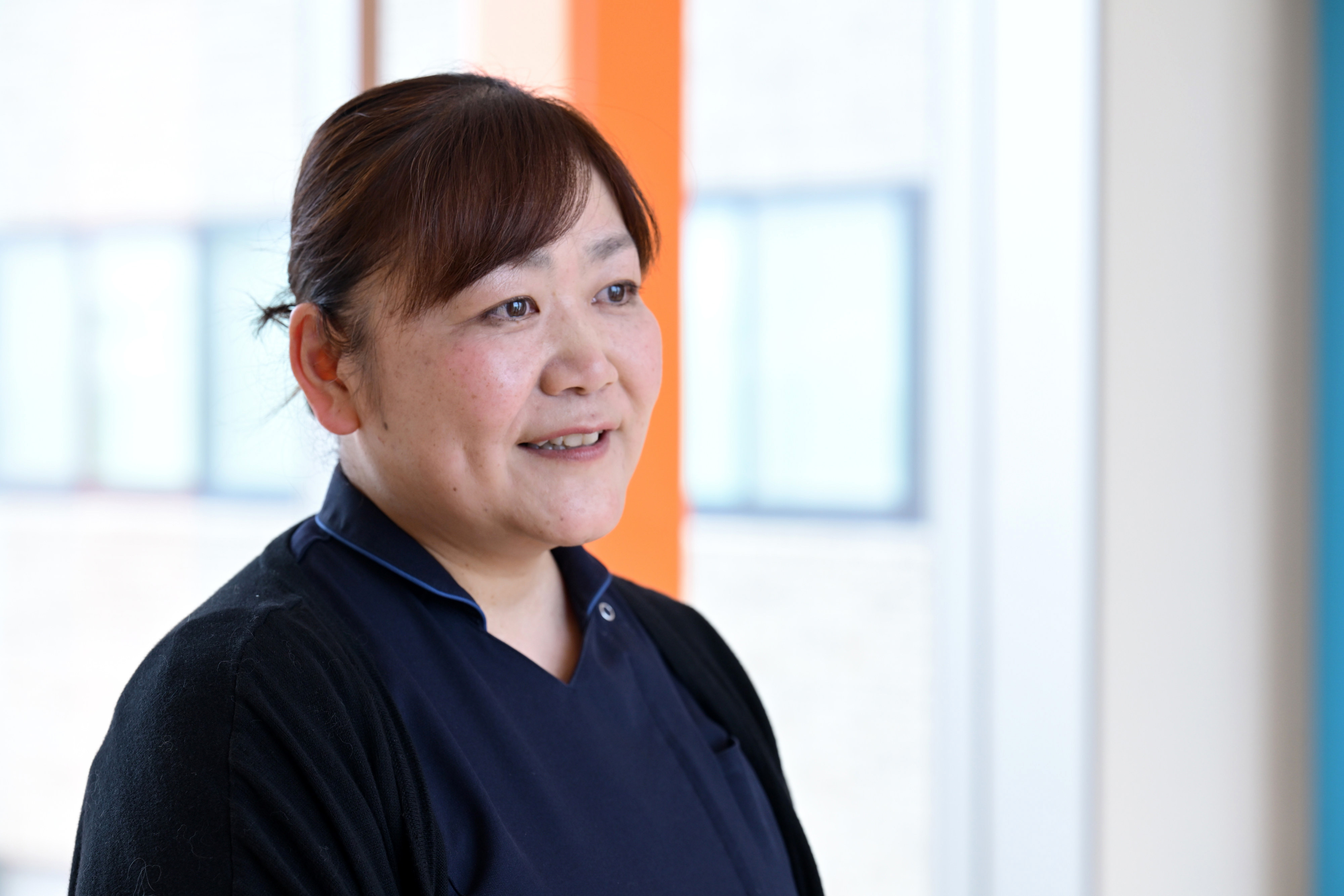 看護部・師長の藤森未来さん