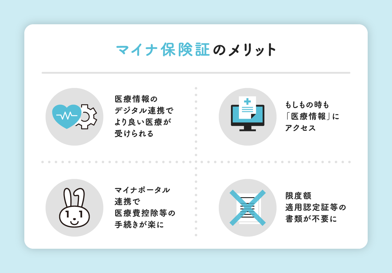マイナ保険証のメリット